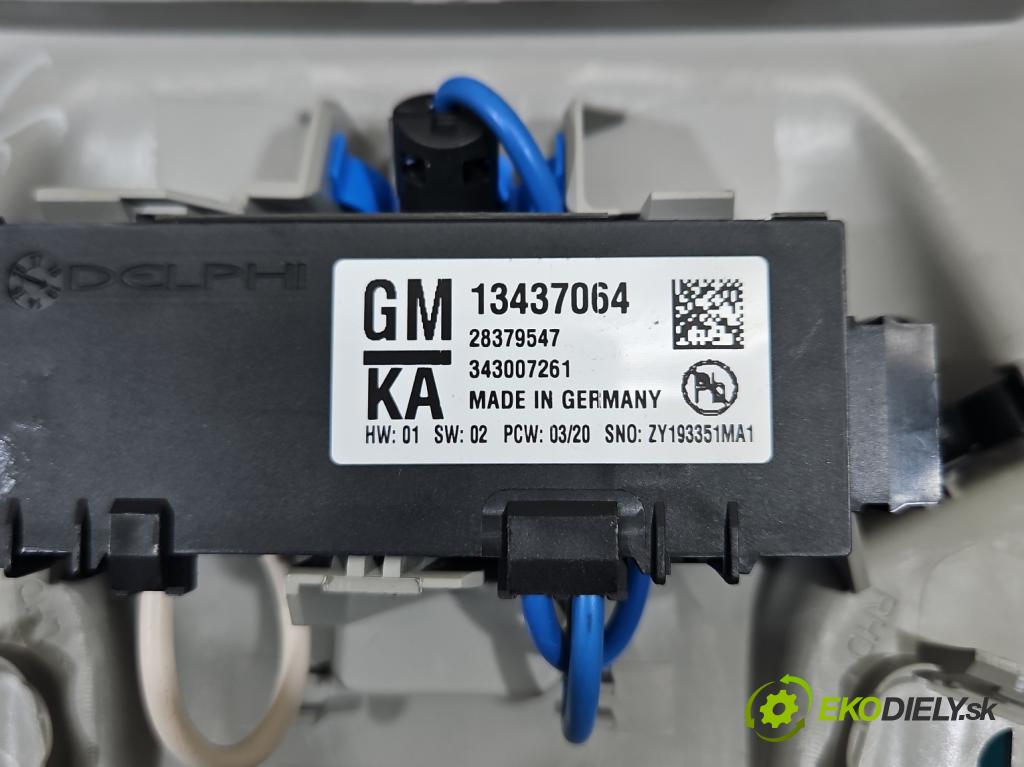Opel Astra V  2015- 1.5 cdti 122 hp manual 90 kW 1496 cm3 5- světlo interiéru 13437064