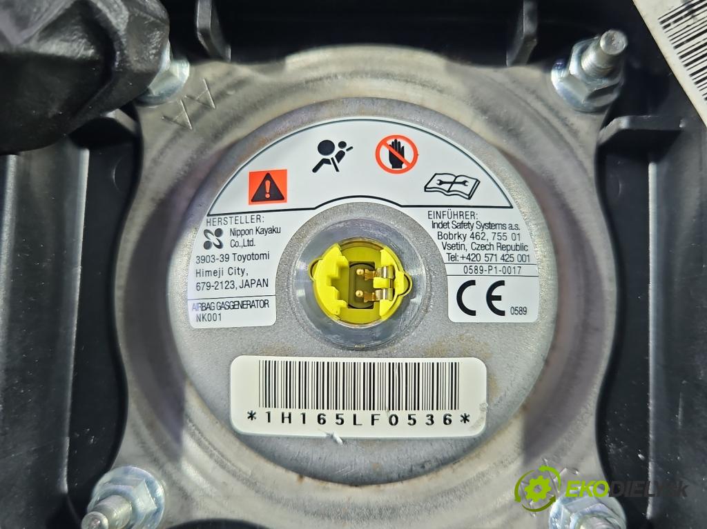 Nissan Note I 2006-2012 1.6 16V 110 HP manual 81 kW 1598 cm3 5- airbag vzduch: Řidiči: KM9U006X300195 (Airbag)