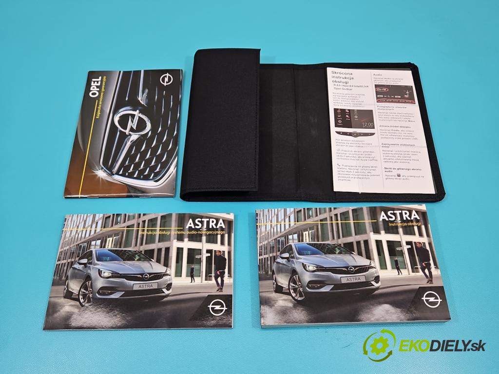 Opel Astra V  2015-2022 1.5 cdti 122 hp manual 90 kW 1496 cm3 5- Návod