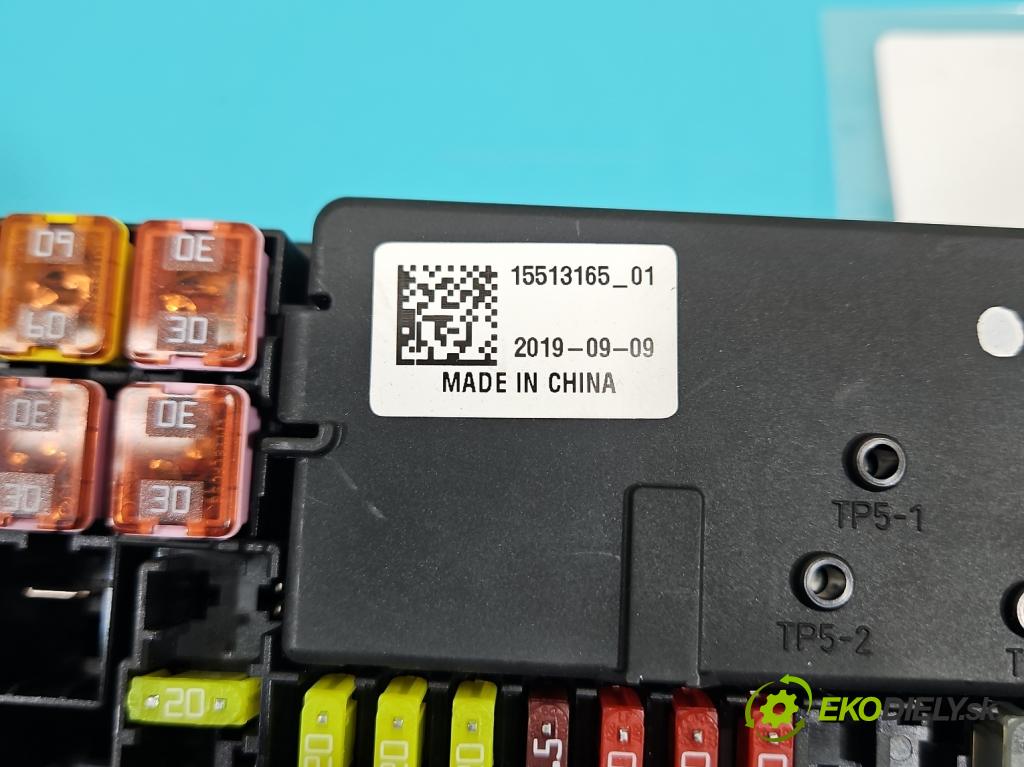 Opel Astra V  2015- 1.5 cdti 122 hp manual 90 kW 1496 cm3 5- skříňka pojistková 1551316501 (Pojistková skříňka)