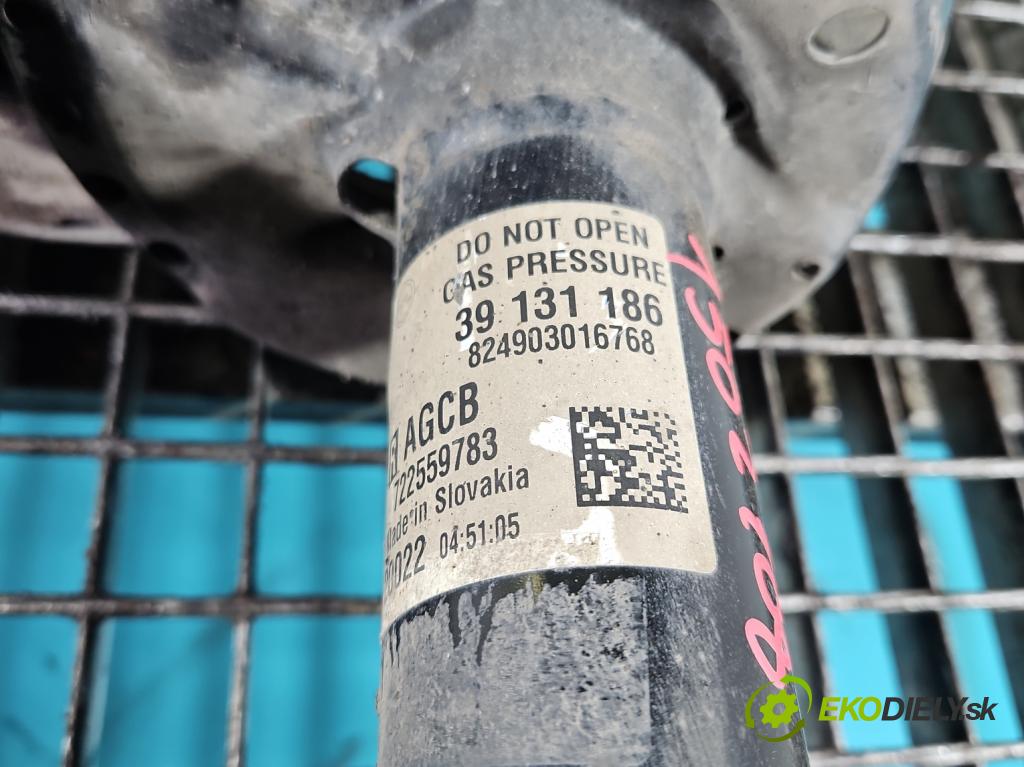 Opel Astra V  2015- 1.5 cdti 122 hp manual 90 kW 1496 cm3 5- tlumič přední komplet 39131186