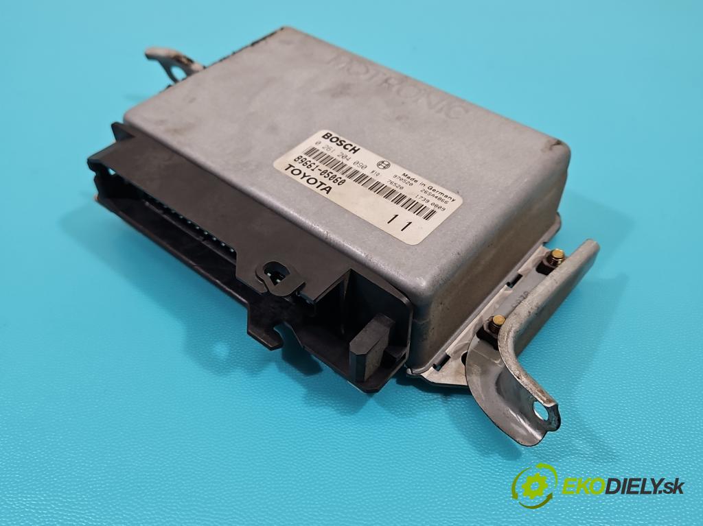 Toyota Carina E 1992-1998 1.6 16V 110 hp manual 81 kW 1587 cm3 4- řídící jednotka motoru 02612047090