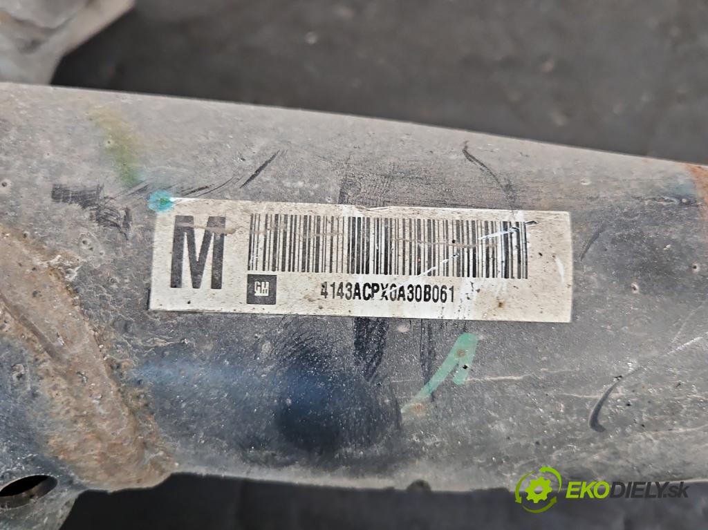 Opel Astra V  2015-2022 1.5 cdti 122 hp manual 90 kW 1496 cm3 5- zadní výztuha  (Zadní výztuha)