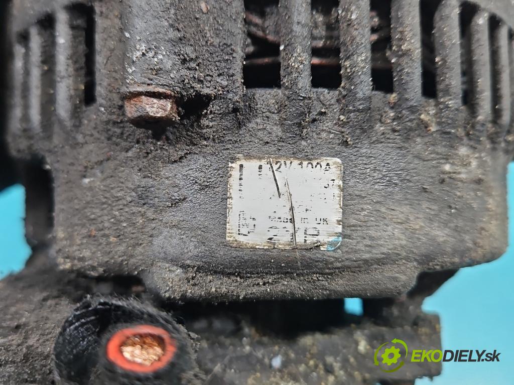 Opel Combo C 2001-2011 1.7 dti 65 HP manual 48 kW 1686 cm3 5- Alternator  (Alternátor)