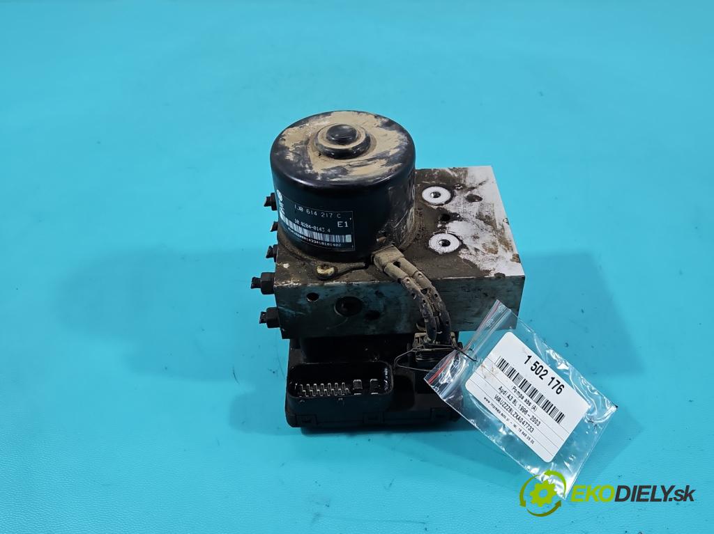 Audi A3 8L 1996-2003 1.8 20V 125 HP manual 92 kW 1781 cm3 5- čerpadlo abs 1J0614217C (Pumpa ABS)