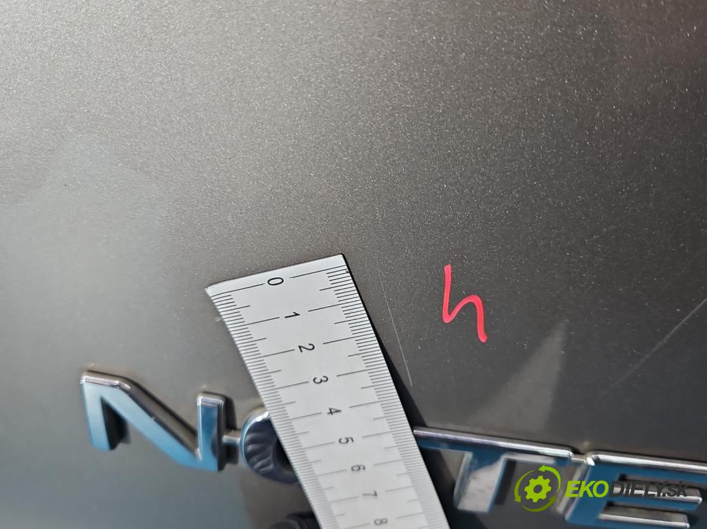 Nissan Note I 2006-2012 1.6 16V 110 hp manual 81 kW 1598 cm3 5- zadní kufrové dveře  (Zadní kapota (kufr))