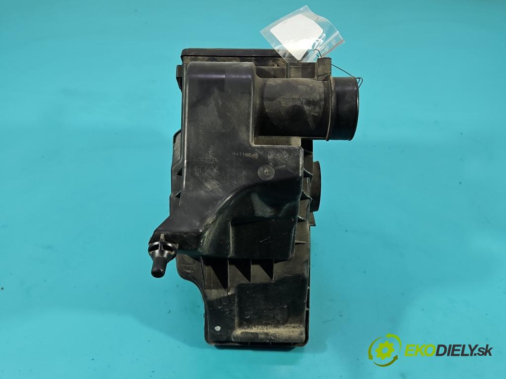 Nissan Note I 2006-2012 1.6 16V 110 hp manual 81 kW 1598 cm3 5- obal filtra vzduchu  (Kryt vzduchového filtru)