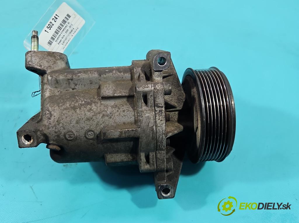 Nissan Note I 2006-2012 1.6 16V 110 hp manual 81 kW 1598 cm3 5- Kompresor: klíma 92600CJ70A (Kompresor klimatizace)