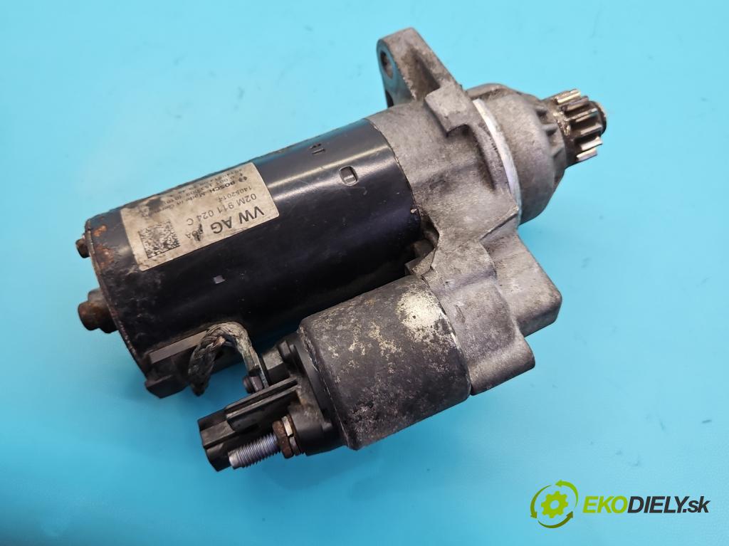 Vw Passat B7 2010-2014 2.0 tdi 140 HP manual 103 kW 1968 cm3 4- štartér 02M911024C (Štartér)