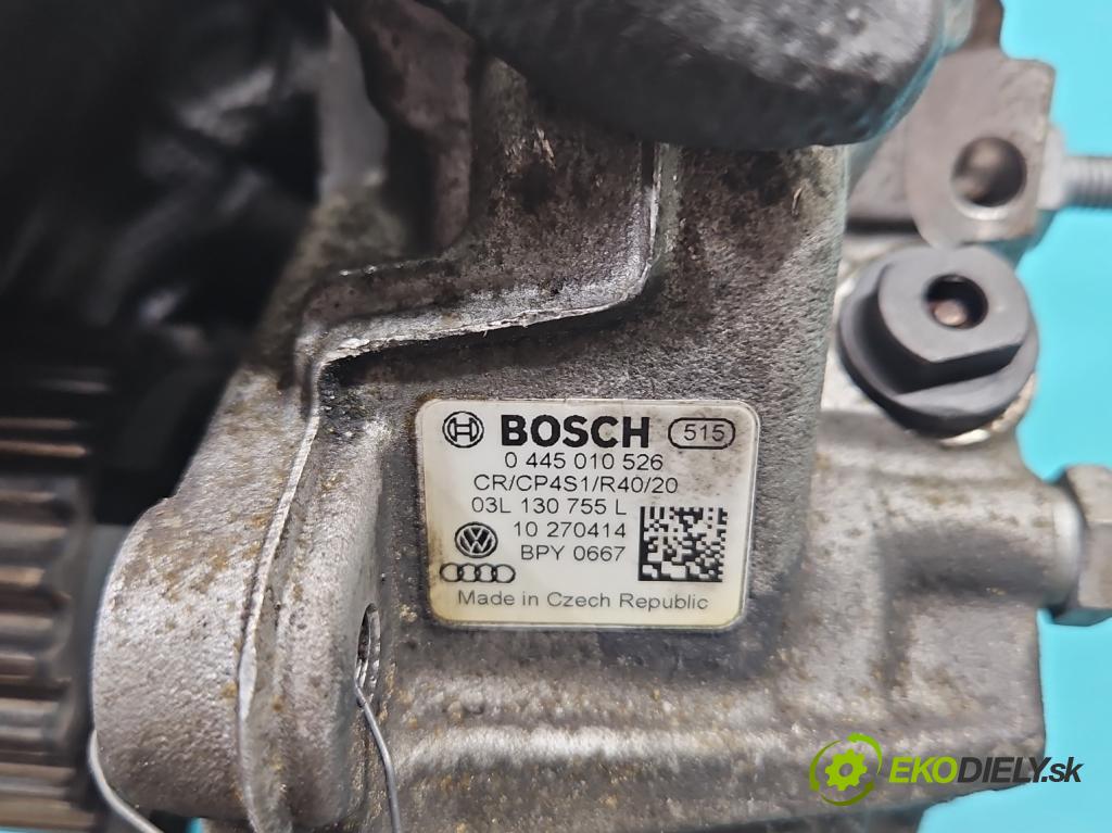 Vw Passat B7 2010-2014 2.0 tdi 140 hp manual 103 kW 1968 cm3 4- čerpadlo vstřikovací 0445010526 (Vstřikovací čerpadlo)