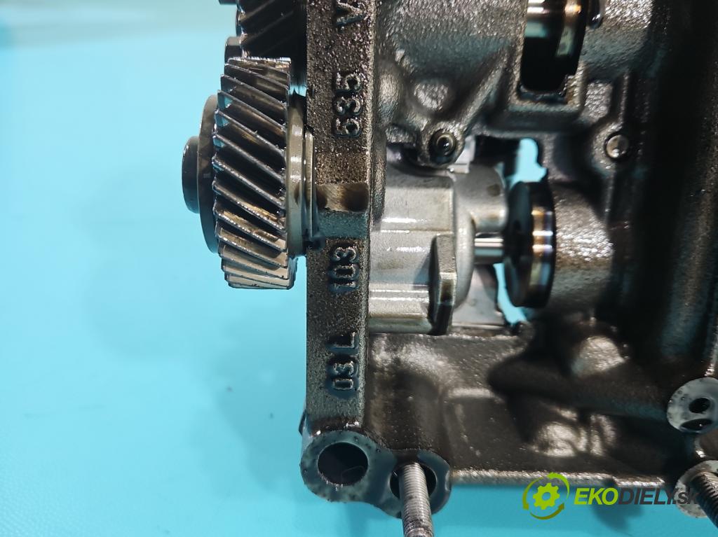 Vw Passat B7 2010-2014 2.0 tdi 140 HP manual 103 kW 1968 cm3 4- čerpadlo oleja: 03L103535 (Olejová pumpa)