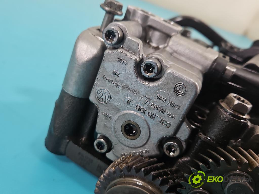 Vw Passat B7 2010-2014 2.0 tdi 140 HP manual 103 kW 1968 cm3 4- čerpadlo oleja: 03L103535 (Olejová pumpa)