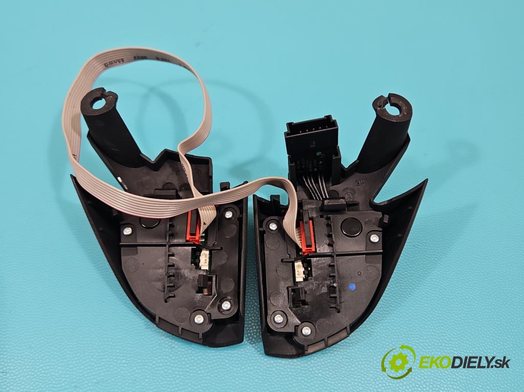 Vw Passat B7 2010-2014 2.0 tdi 140 HP manual 103 kW 1968 cm3 4- prepínač multifunkční: řízení: 3C8959537D (Prepínacie páčky pod volantom)