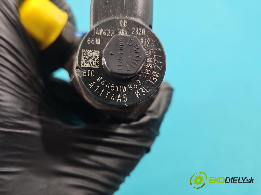 Vw Passat B7 2010-2014 2.0 tdi 140 HP manual 103 kW 1968 cm3 4- vstrek 0445110369 (Vstrekovač paliva)