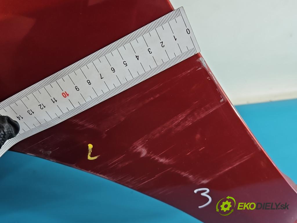 Dacia Sandero I 2008-2012 1.4 8V (714)) 75 hp manual 55 kW 1390 cm3 5- blatnik přední levý  (Levý přední blatník)