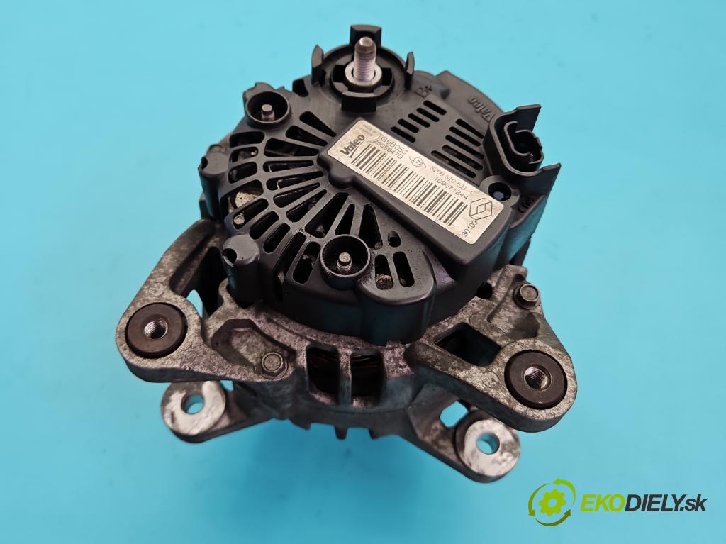 Dacia Sandero I 2008-2012 1.4 8V 75 HP manual 55 kW 1390 cm3 5- Alternator 8200810621C (Alternátor)
