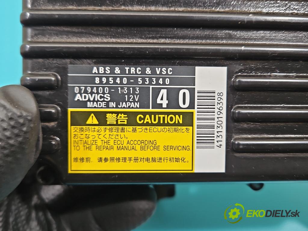 Lexus IS III 2014-2025 2.5 vvti 181KM automatic 133 kW 2494 cm3 4- řídící jednotka 89540-53340