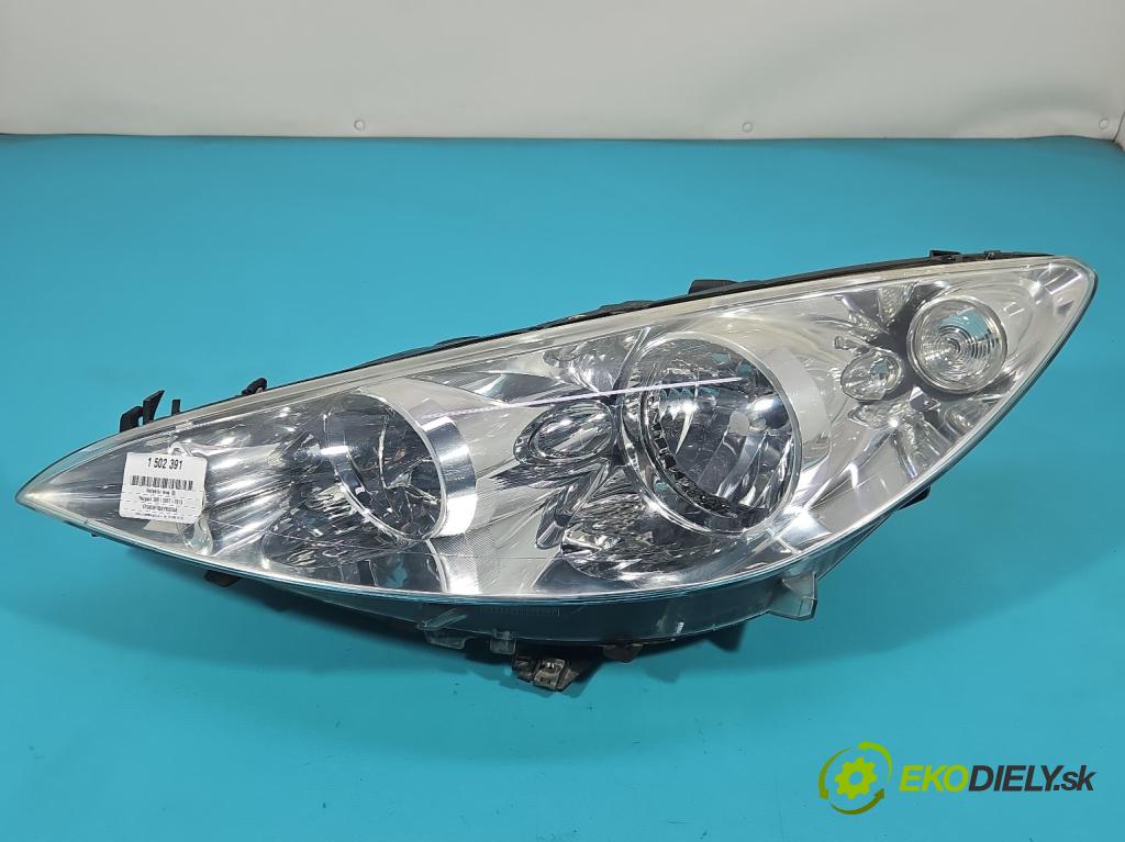 Peugeot 308 I 2007-2013 1.4 16V 98 HP manual 72 kW 1397 cm3 5- Reflektor: ľavý  (Kľučka dverí ostatné)