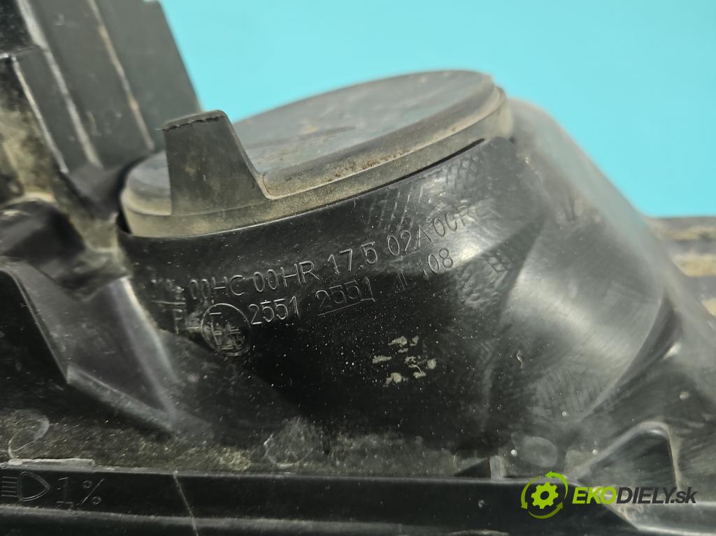 Peugeot 308 I 2007-2013 1.4 16V 98 HP manual 72 kW 1397 cm3 5- Reflektor: pravý  (Svetlo predné pravé)