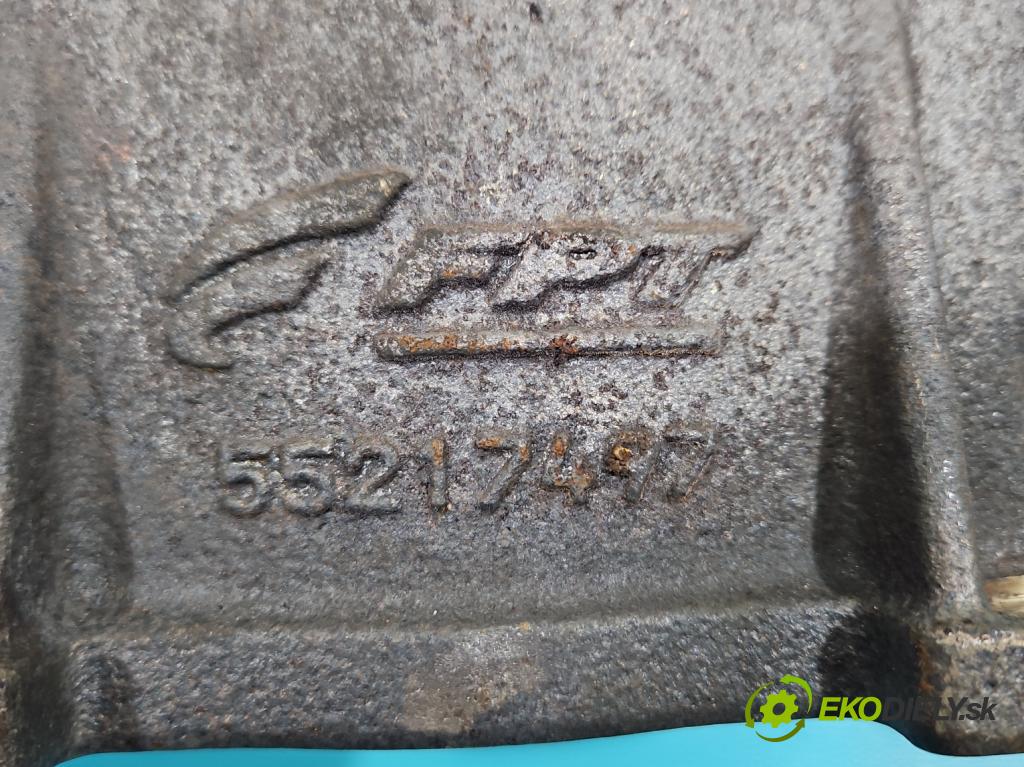 Fiat Doblo II 2010- 1.4 120 hp manual 88 kW 1368 cm3 5- potrubí výfuk 55217497 (Výfukové potrubí)