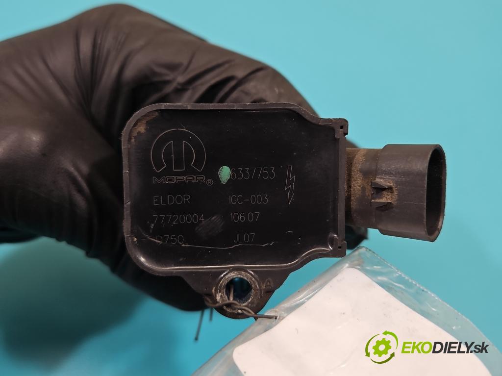 Fiat Doblo II 2010- 1.4 120 HP manual 88 kW 1368 cm3 5- cievka zapaľovacia 46337753 (Zapaľovacia cievka)