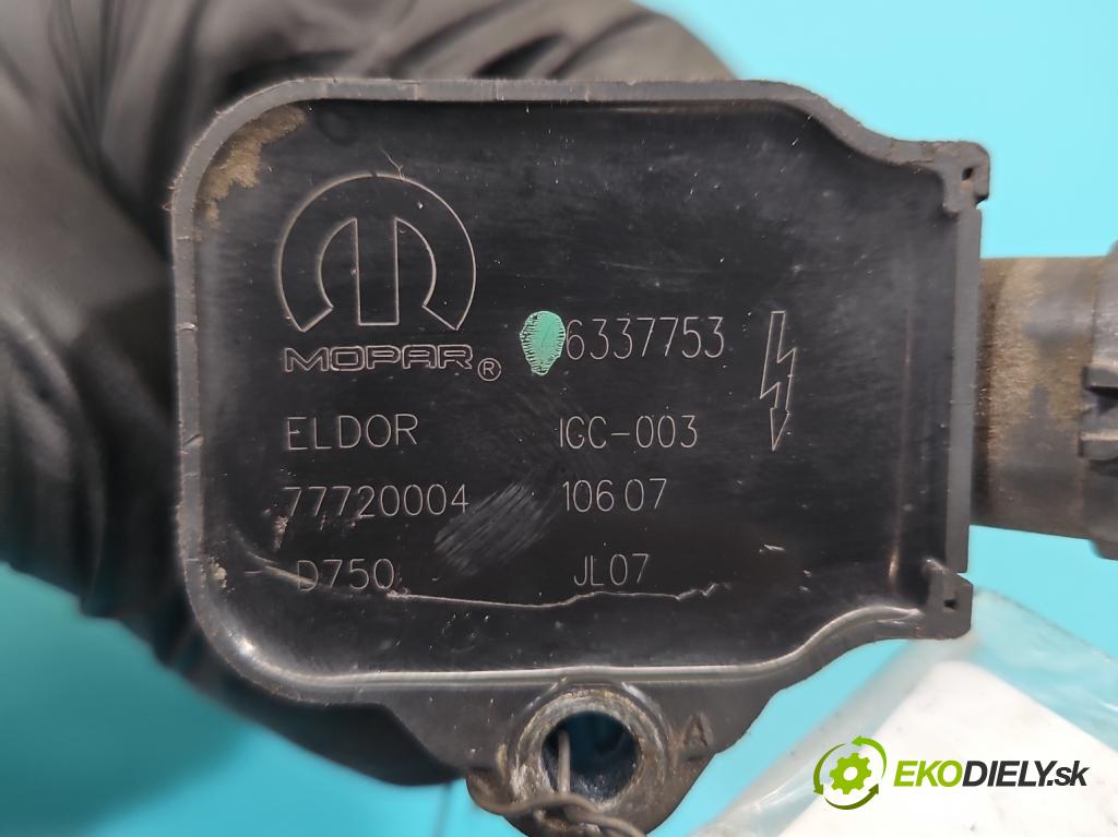 Fiat Doblo II 2010- 1.4 120 HP manual 88 kW 1368 cm3 5- cievka zapaľovacia 46337753 (Zapaľovacia cievka)