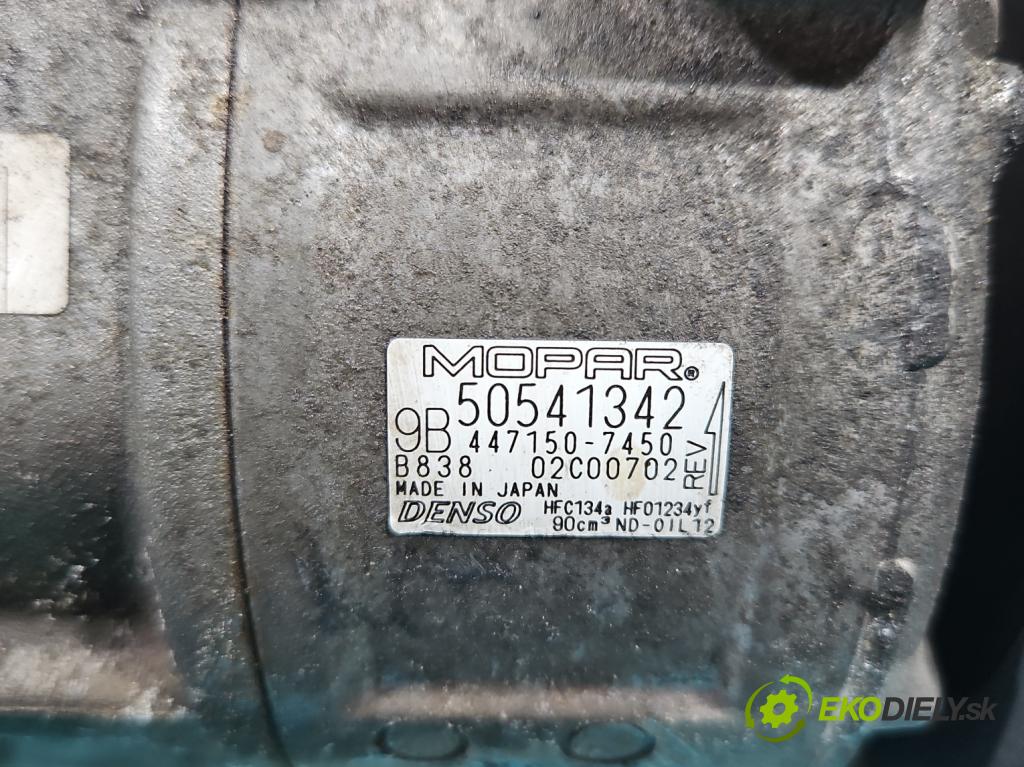 Fiat Doblo II 2010- 1.4 120 HP manual 88 kW 1368 cm3 5- Kompresor: klimatizácie 50541342 (Kompresor klimatizácie)