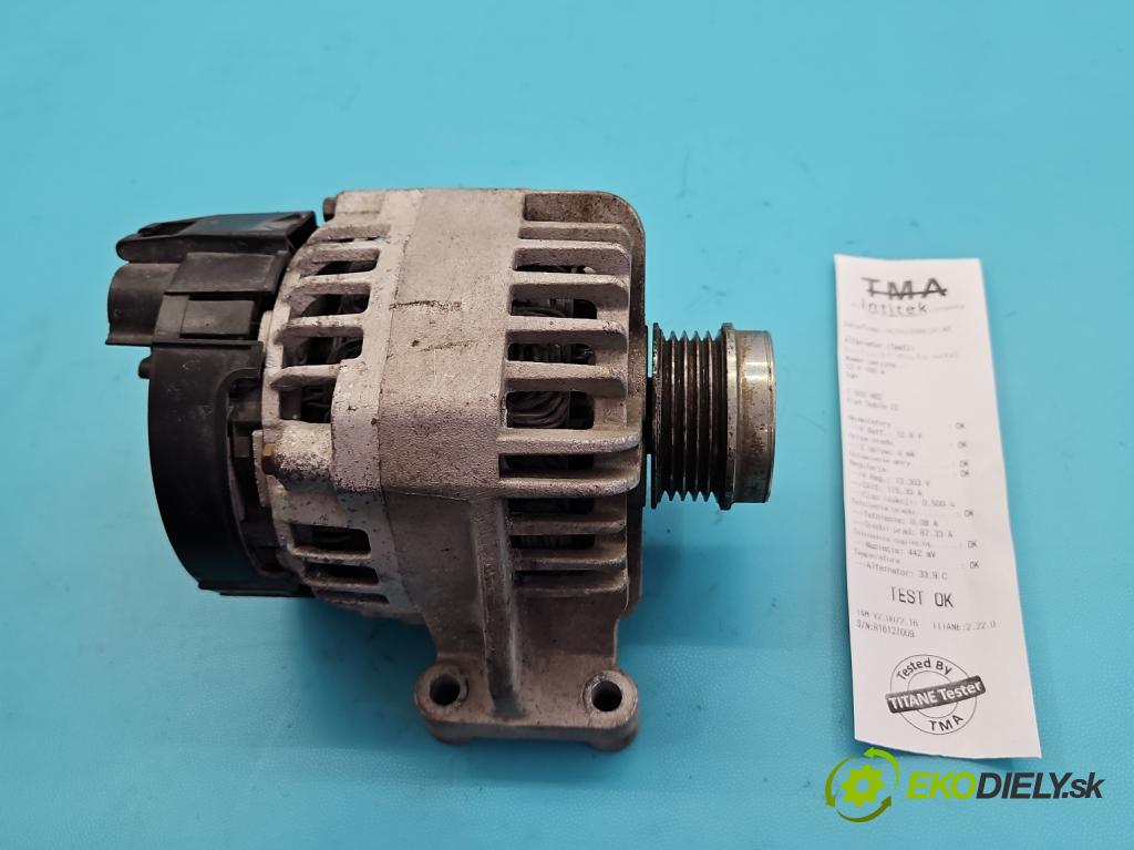 Fiat Doblo II 2010- 1.4 120 HP manual 88 kW 1368 cm3 5- Alternator  (Alternátor)