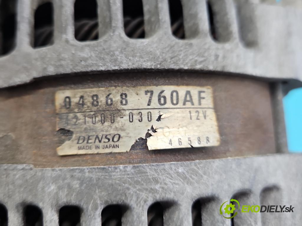 Chrysler Pacifica 3.5 V6 automatic 183 kW 3518 cm3 5- Alternator 04868760AF (Alternátor)