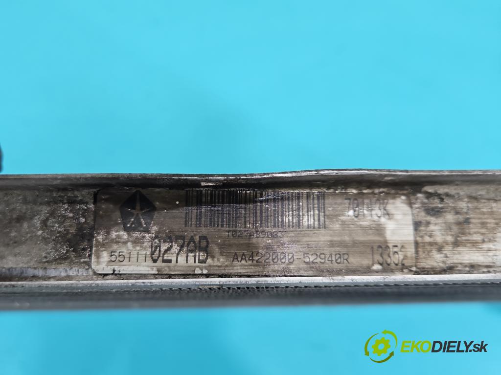 Chrysler Pacifica 3.5 V6 automatic 183 kW 3518 cm3 5- Chladič vody 55111027AB (Vodní chladič)