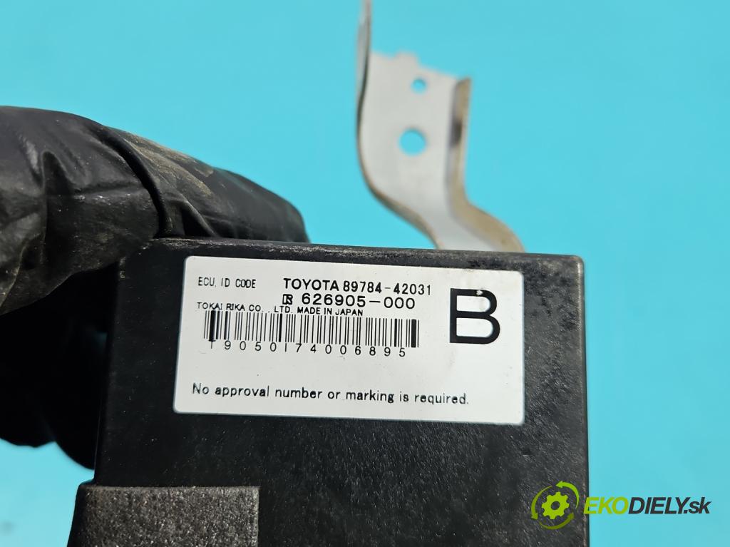 Toyota Rav4 III 2005-2012 2.2 D-CAT 177 HP manual 130 kW 2231 cm3 5- riadiaca jednotka motora 89661-42C01