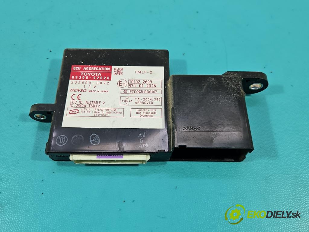 Toyota Rav4 III 2005-2012 2.2 D-CAT 177 HP manual 130 kW 2231 cm3 5- riadiaca jednotka motora 89661-42C01