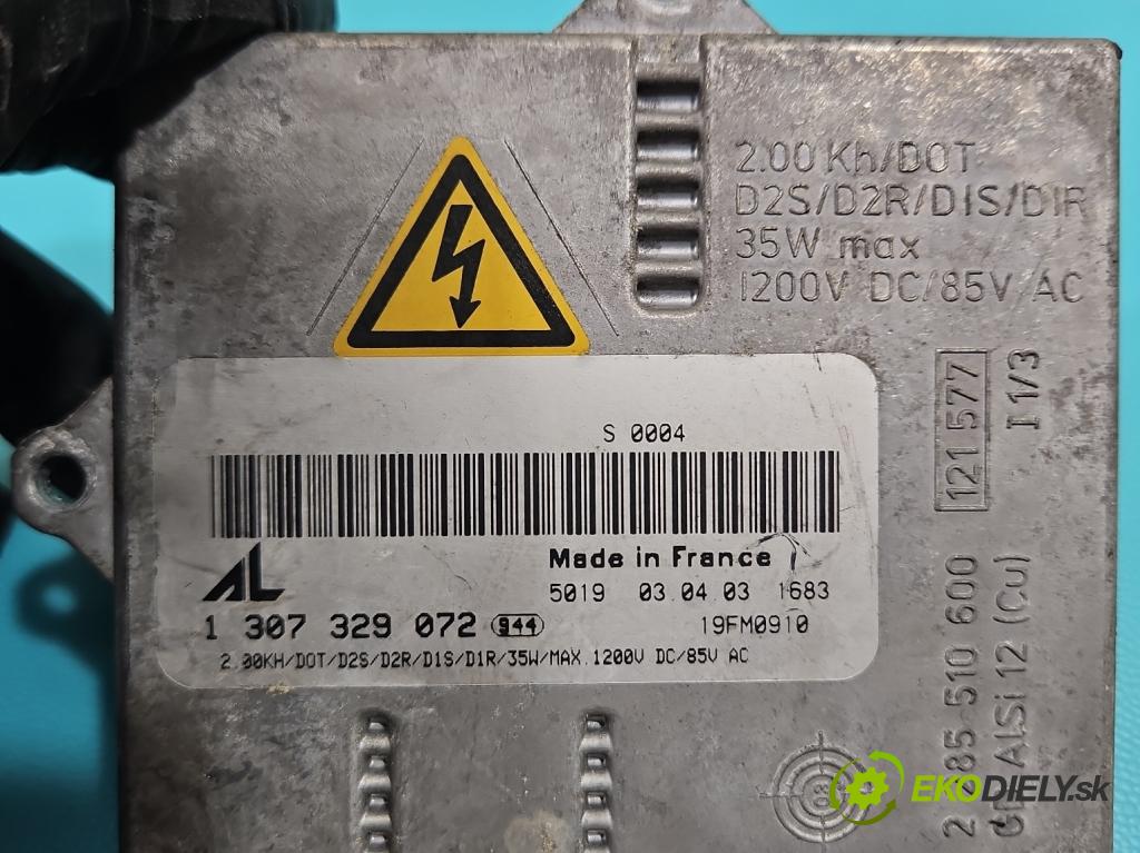 Mercedes C W203 2000-2007 2,2.0 cdi 143 HP automatic 105 kW 2148 cm3 3- střídač: xenon 1307329072 (Riadiaca jednotka xenónu)