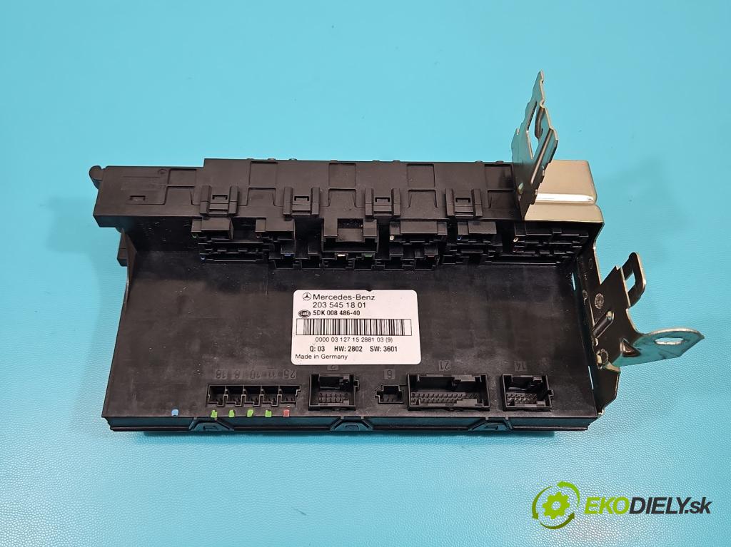 Mercedes C W203 2000-2007 2,2.0 cdi 143 hp automatic 105 kW 2148 cm3 3- skříňka pojistková 2035451801 (Pojistková skříňka)