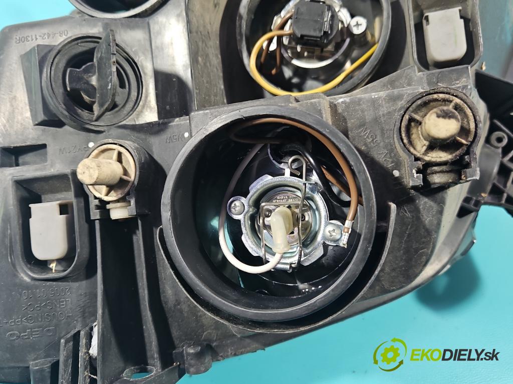 Opel Meriva A 2002-2010 1.8 16V 125 HP manual 92 kW 1796 cm3 5- Reflektor: pravý  (Svetlo predné pravé)