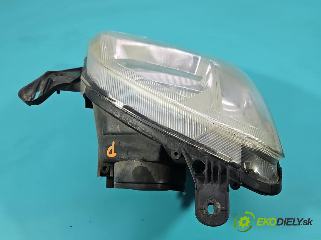 Opel Meriva A 2002-2010 1.8 16V 125 HP manual 92 kW 1796 cm3 5- Reflektor: pravý  (Svetlo predné pravé)