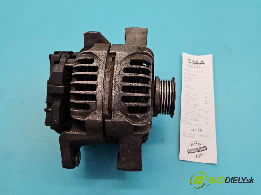 Opel Meriva A 2002-2010 1.8 16V 125 HP manual 92 kW 1796 cm3 5- Alternator  (Alternátor)