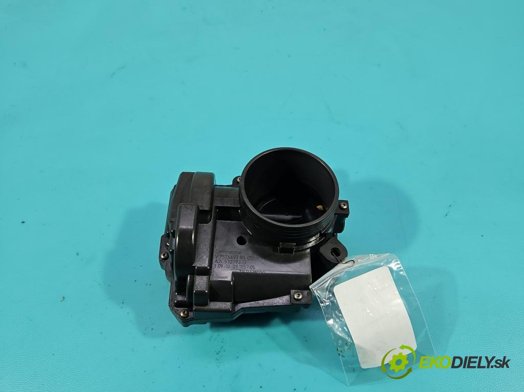 Peugeot 308 I 2007-2013 1.4 16V 98 HP manual 72 kW 1397 cm3 5- klapka 757669780 (Škrtiaca klapka)