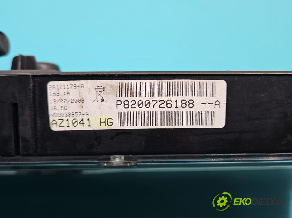 Renault Espace IV 2003-2014 2.0 dci 173KM manual 127 kW 1995 cm3 5- prístrojovka/ budíky P8200726188-A (Prístrojová doska)