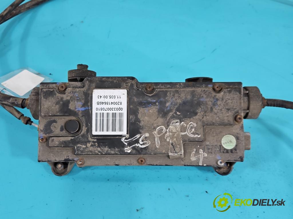 Renault Espace IV 2003-2014 2.0 dci 173KM manual 127 kW 1995 cm3 5- Brzda manuál: elektrický: 8200418646B (Ručná brzda)