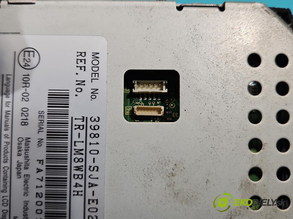 Honda Legend IV 2004-2012 3.5 V6 295HP automatic 217 kW 3471 cm3 4- Zobrazit: 39810-SJA-E021-M1 (Prístrojová doska)