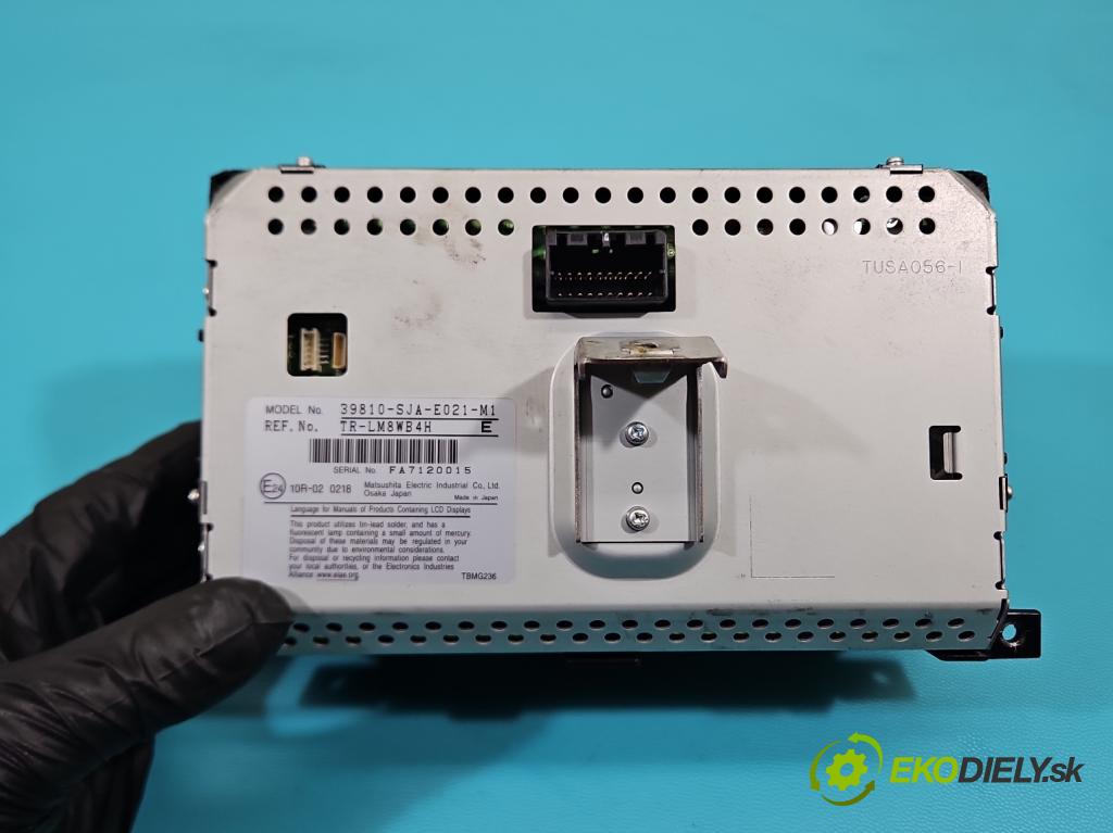 Honda Legend IV 2004-2012 3.5 V6 295HP automatic 217 kW 3471 cm3 4- Zobrazit: 39810-SJA-E021-M1 (Prístrojová doska)