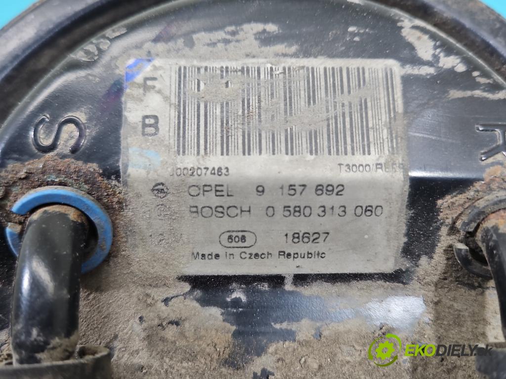 Opel Astra II 1998-2009 1.6 8V 84KM manual 62 kW 1598 cm3 5- čerpadlo paliva 0580313060