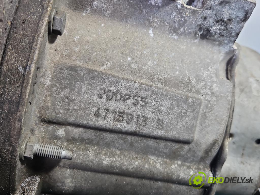 Peugeot 308 I 2007-2013 1.4 16V 98 hp manual 72 kW 1397 cm3 5- převodovka stupňová manual 20DP55