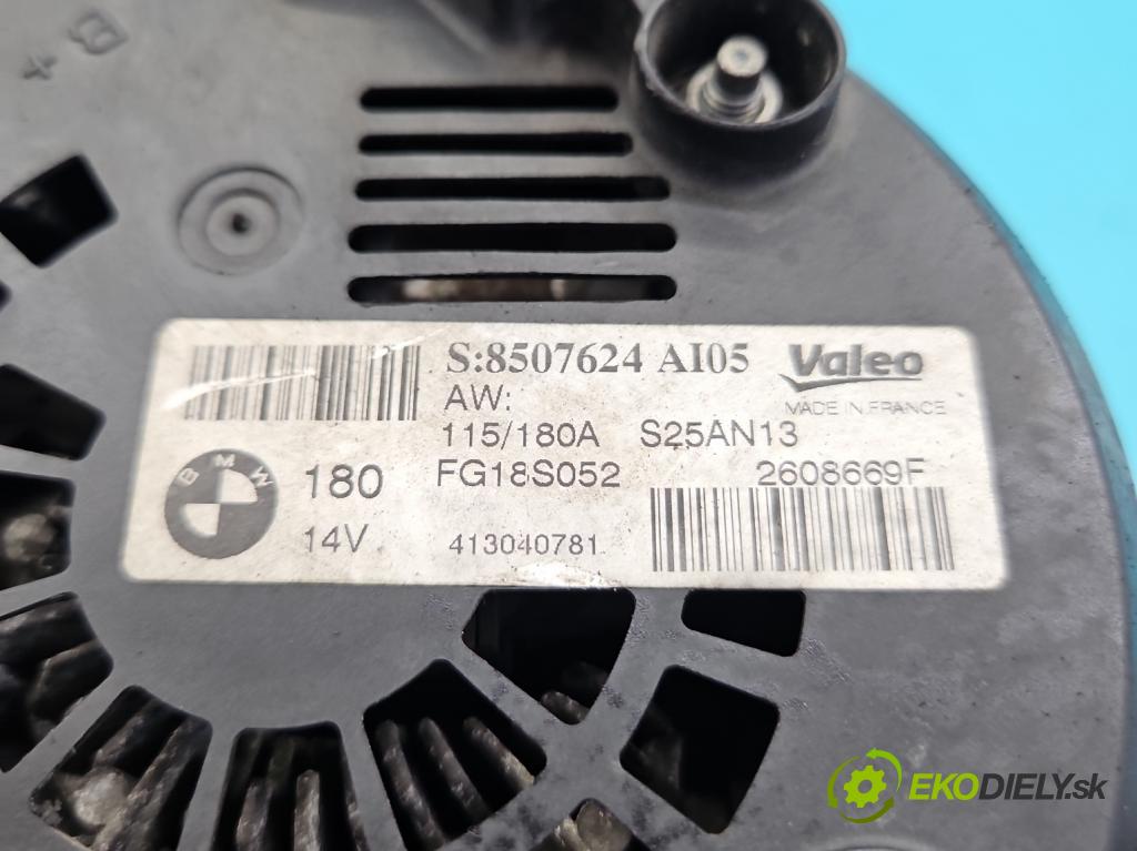 Bmw X1 E84 2009-2015 2.0d 143 HP automatic 105 kW 1995 cm3 5- Alternator 2608669F (Alternátor)