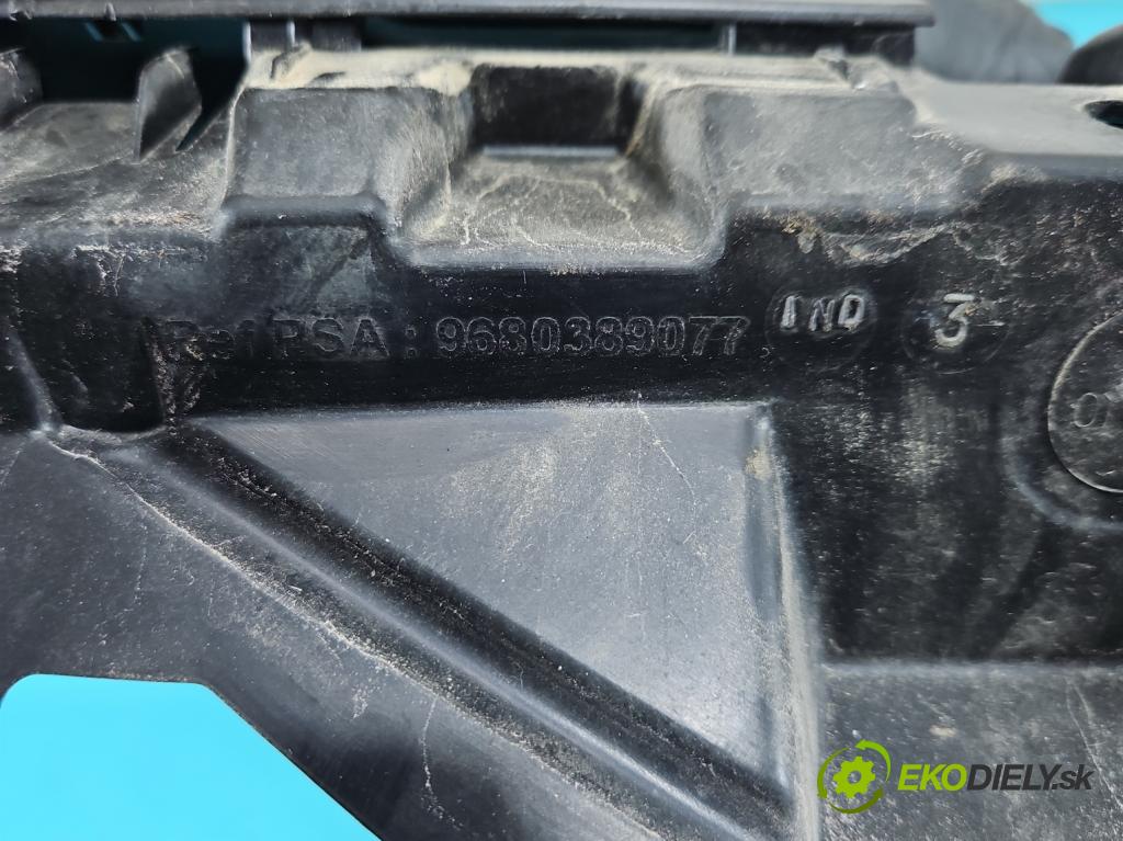 Peugeot 308 I 2007-2013 1.4 16V 98 hp manual 72 kW 1397 cm3 5- stěna přední 9680389077 (Přední výztuha)