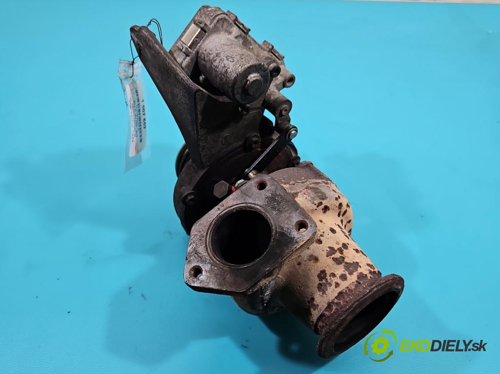 Bmw X1 E84 2009-2015 2.0d 143 HP automatic 105 kW 1995 cm3 5- turbodúchadlo, turbo BRAK NUMERU (Turbodúchadlo (kompletné))