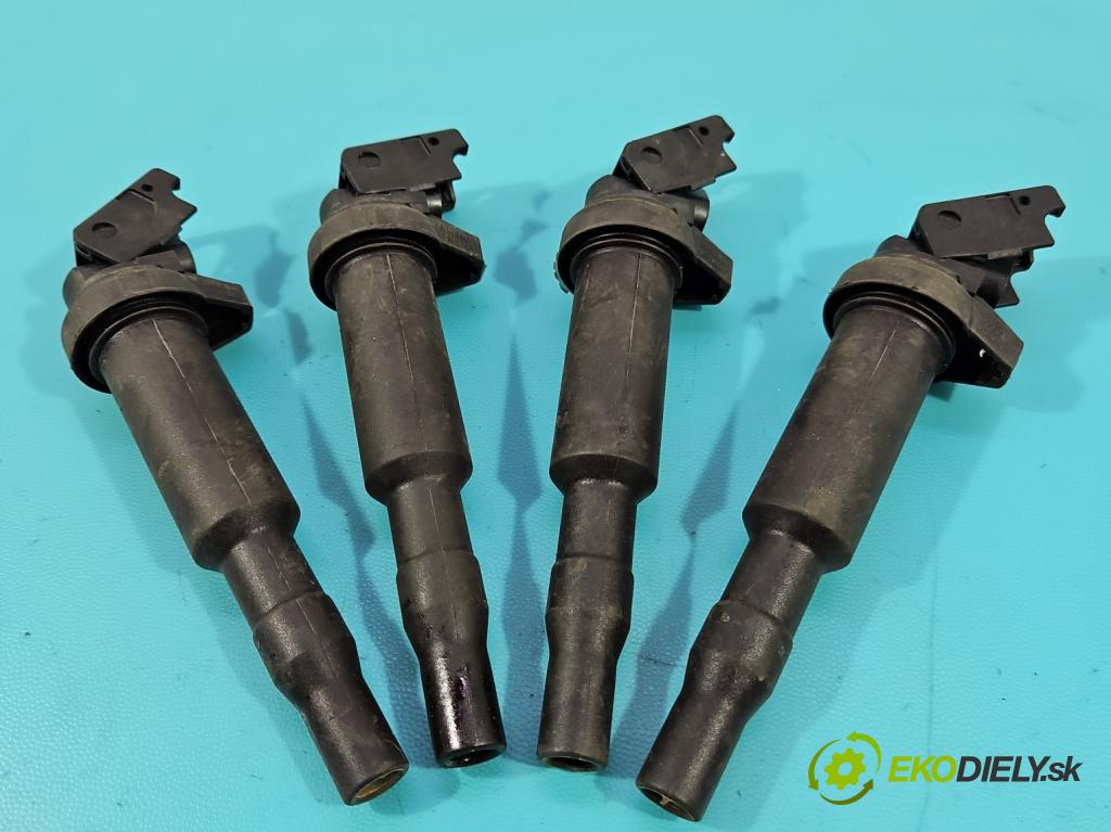 Peugeot 308 I 2007-2013 1.4 16V 98 HP manual 72 kW 1397 cm3 5- cievka zapaľovacia 0221504470 (Zapaľovacia cievka)