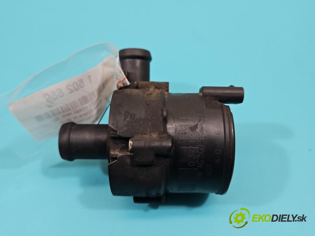 Skoda Octavia III 2013- 2.0 tdi 150 hp manual 110 kW 1968 cm3 5- čerpadlo oběh: vody 0392023205