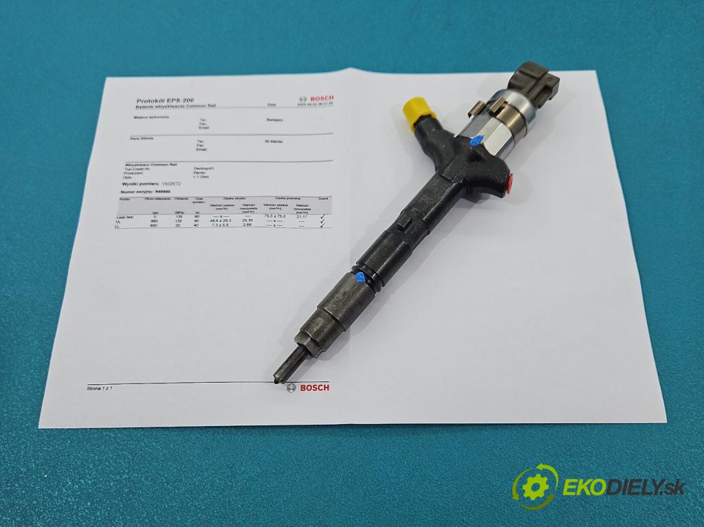 Toyota Rav4 II 2000-2005 2.0 d4d 116 HP manual 85 kW 1995 cm3 5- vstrek 23670-27030 (Vstrekovač paliva)